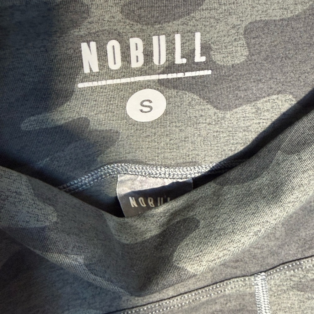 NOBULL Kids Camo Leggings - Green - Picture 3 of 3